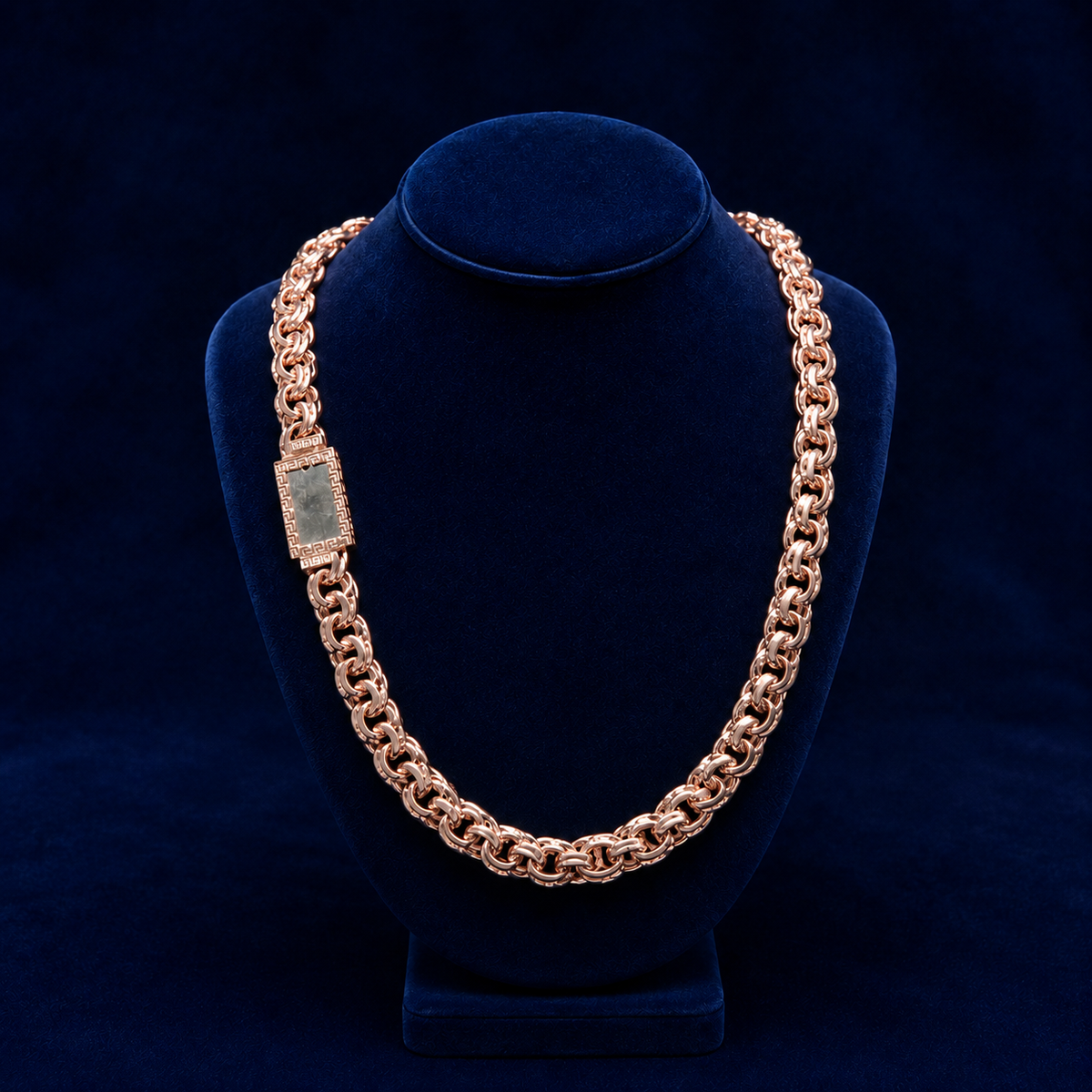 18mm Chino Link Chain – Solid (Gold or Silver)