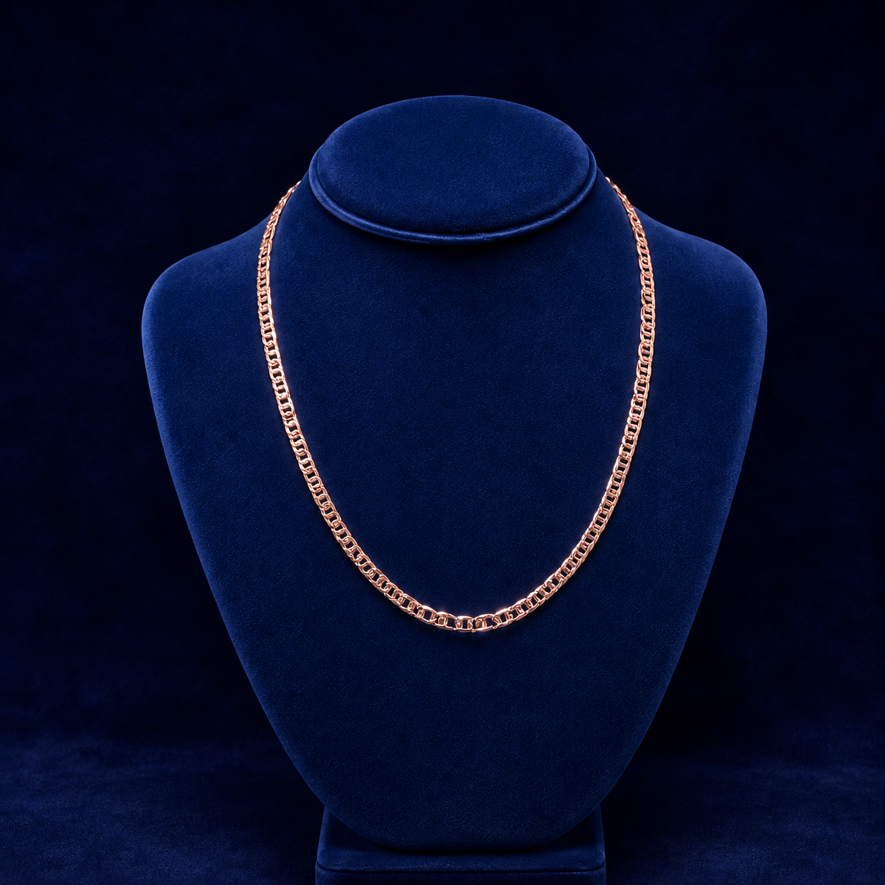 5mm Mariner Link Chain – Diamond-Cut Pattern by Spade Jewelers