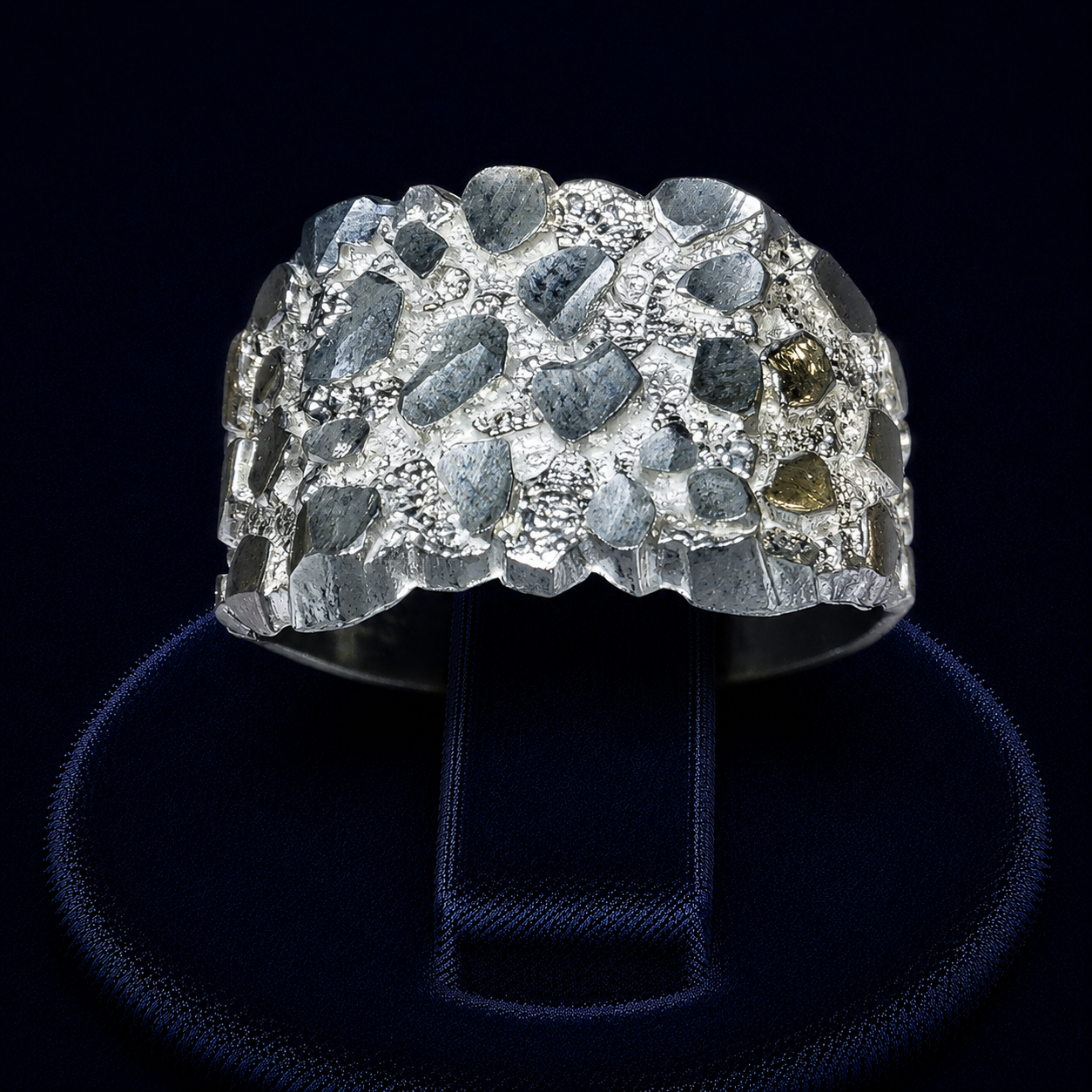 Wide Nugget Ring