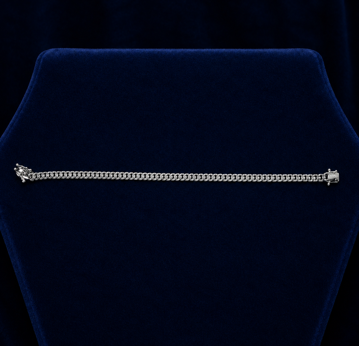 2mm Miami Cuban Bracelet By Shaped Jewelers