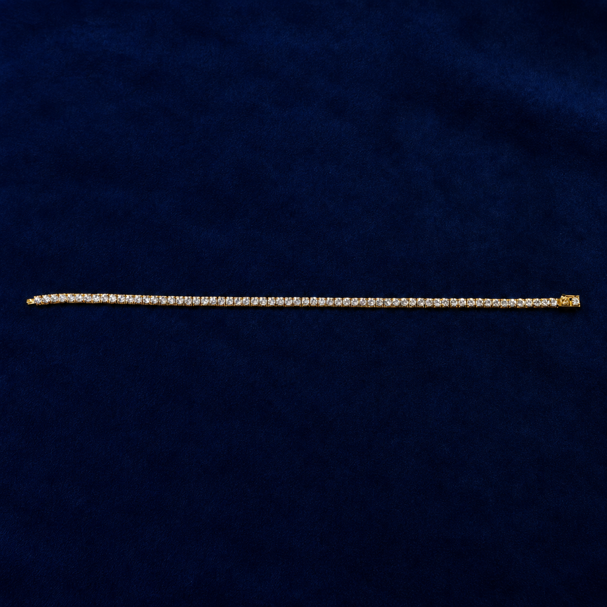 3mm White Tennis Bracelet by Spade Jewelers