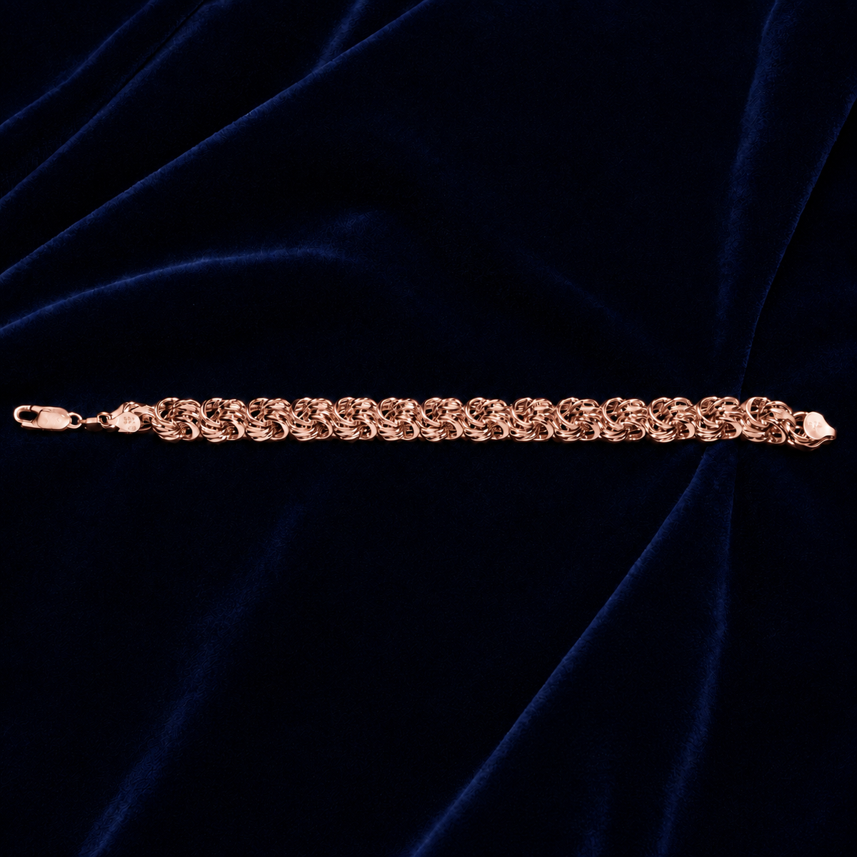 10mm Chino Byzantine Bracelet By Shaped Jewelers
