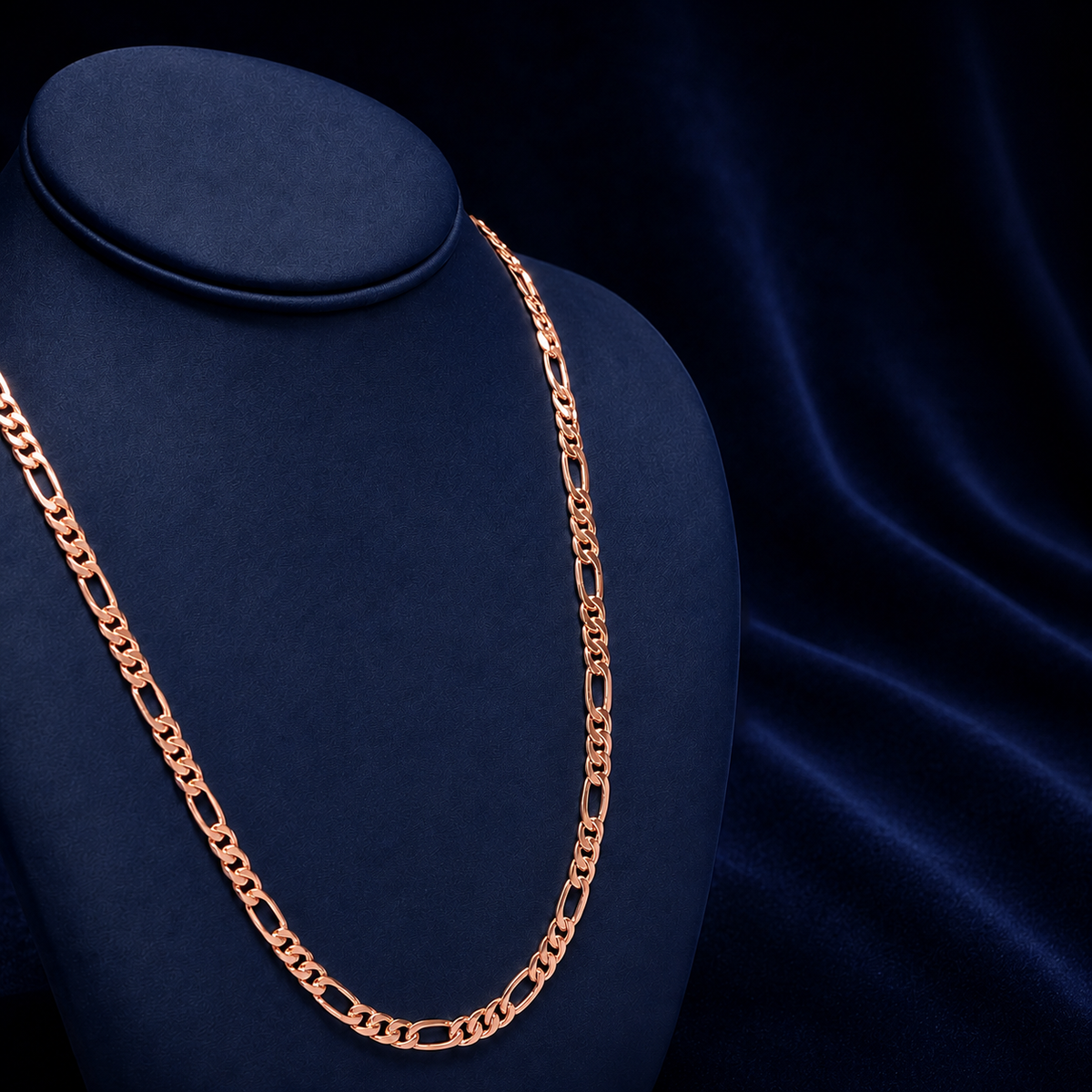 10mm Figaro Chain By Shaped Jewelers