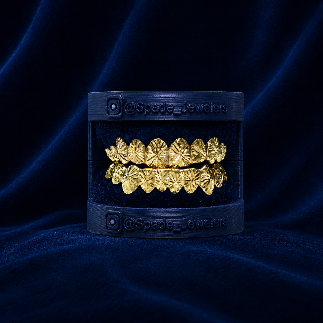 Starburst Diamond-Cut Grillz