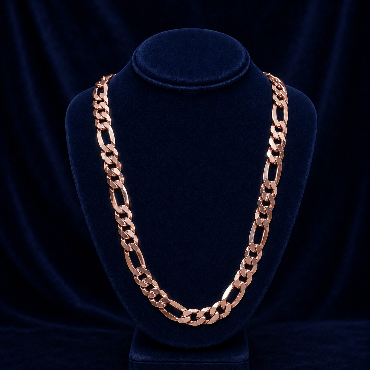 15mm Solid Figaro Chain By Spade Jewelers