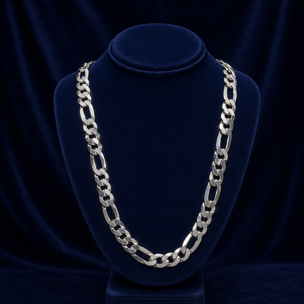 15mm Solid Figaro Chain By Spade Jewelers