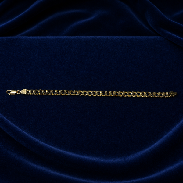 8mm Cuban Link Bracelet – Diamond-Cut Pattern by Spade Jewelers