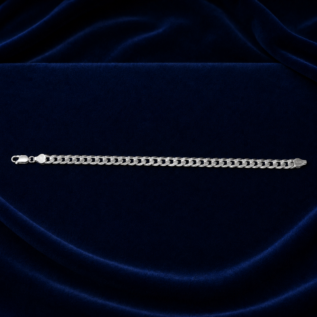8mm Cuban Link Bracelet – Diamond-Cut Pattern by Spade Jewelers