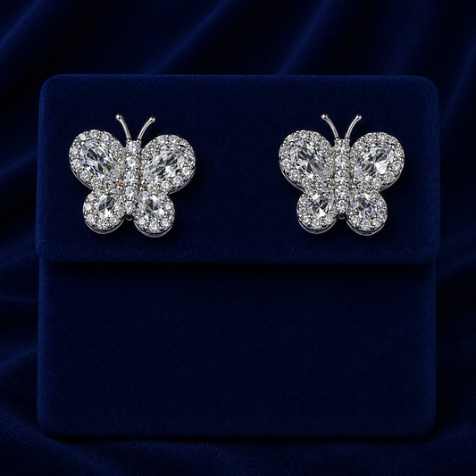 Butterfly Stud Earrings By Shaped Jewelers