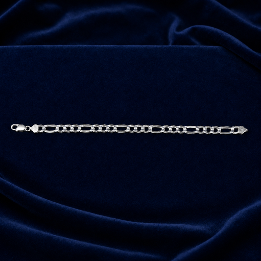 8mm Figaro Bracelet by Spade Jewelers