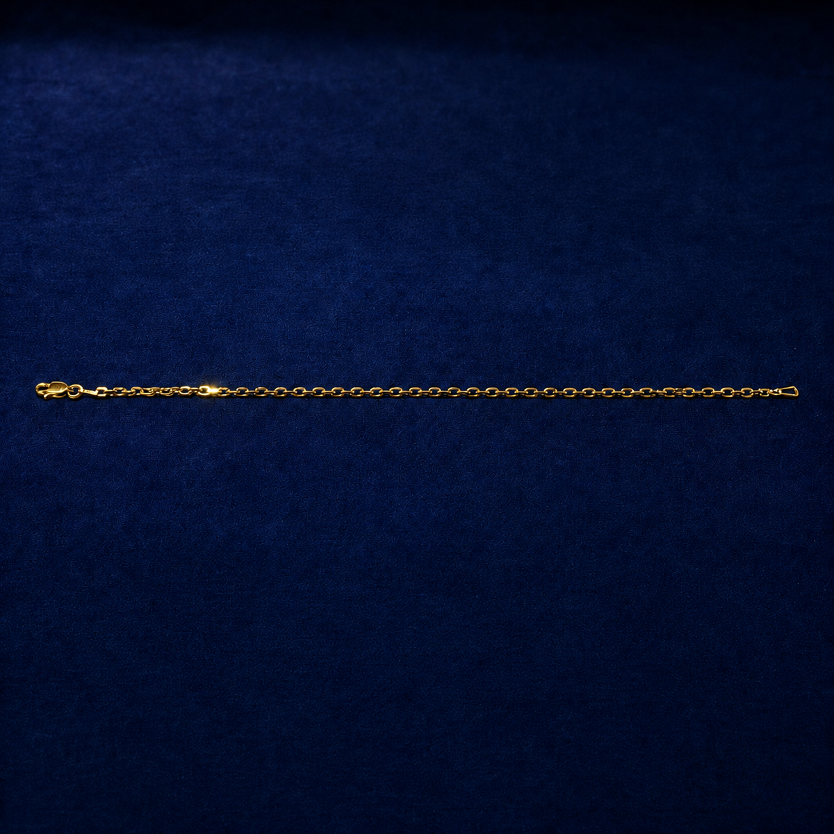 Rhodium Hermes Link Bracelet by Spade Jewelers