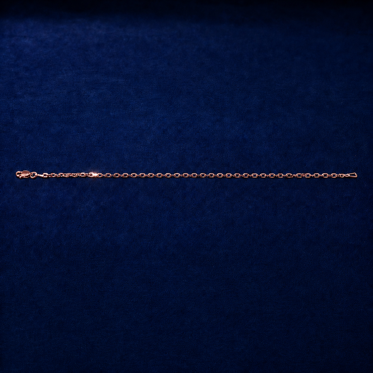 Rhodium Hermes Link Bracelet by Spade Jewelers