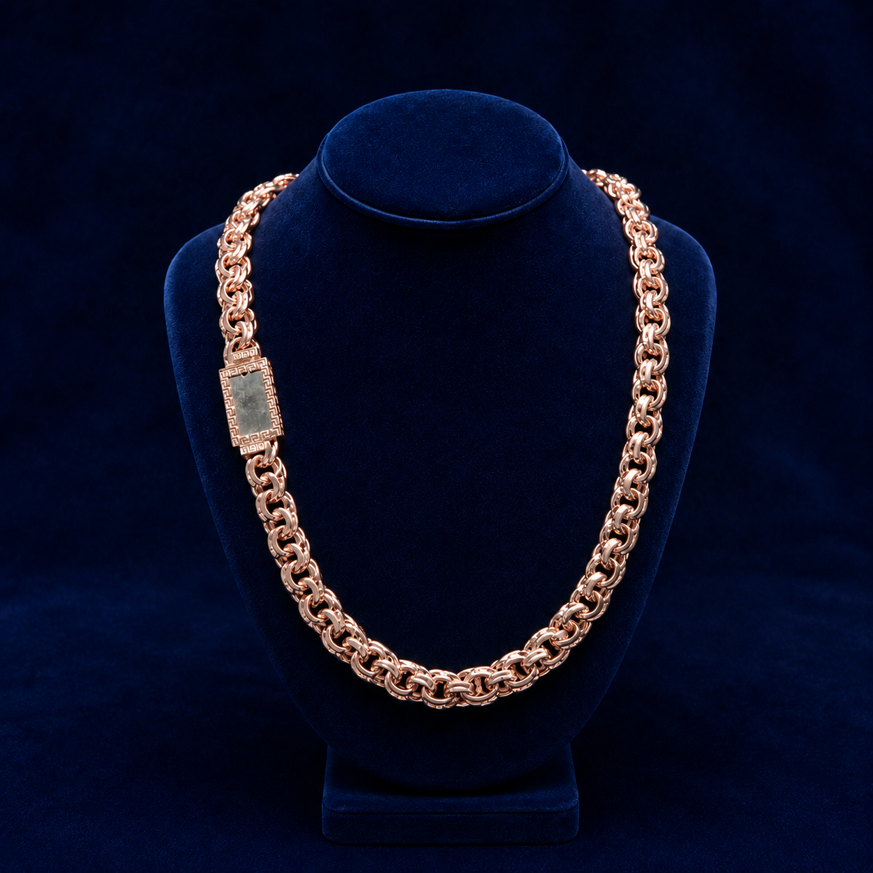 18mm Chino Link Chain – Solid (Gold or Silver) By Shaped Jewelers