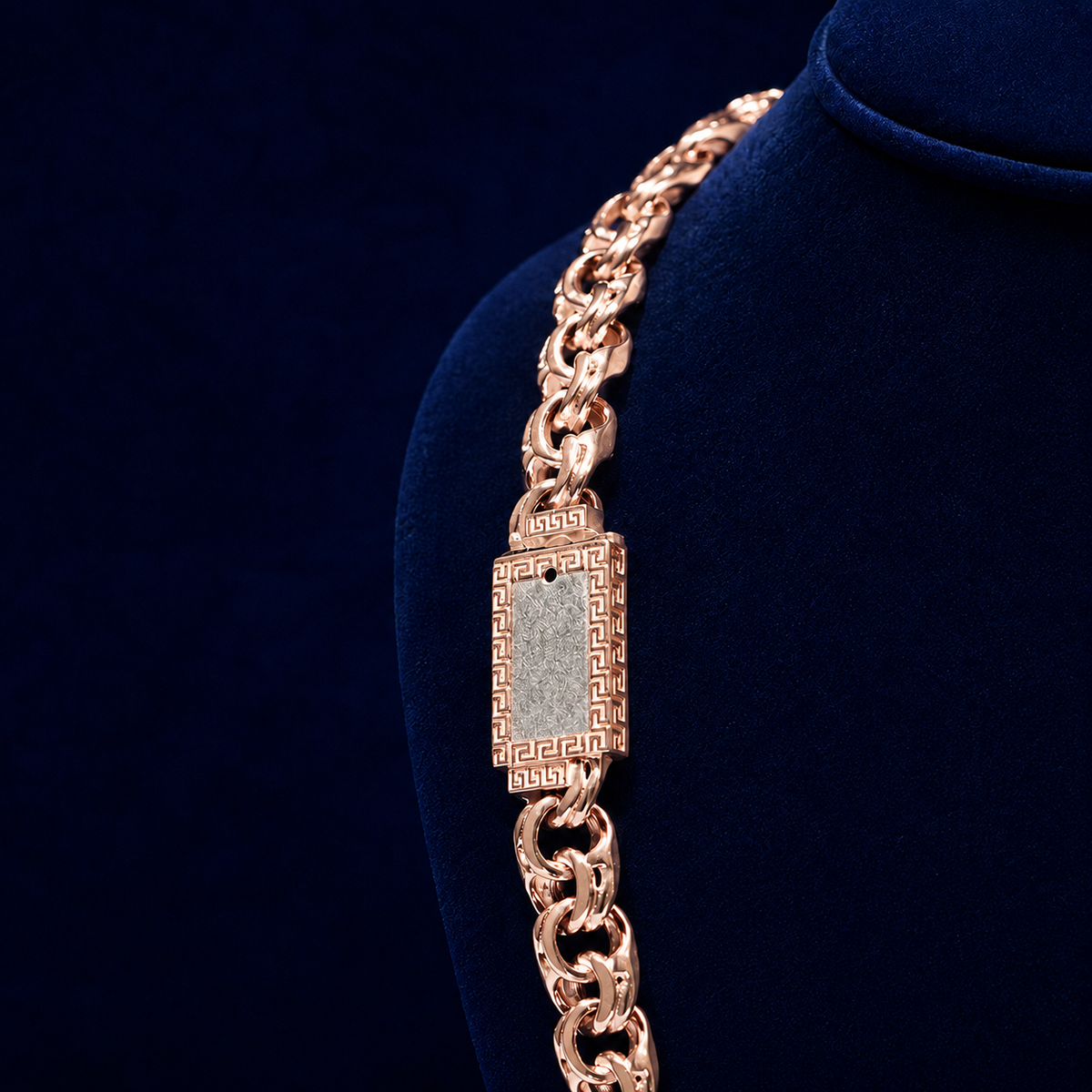 18mm Chino Link Chain – Solid (Gold or Silver) By Shaped Jewelers