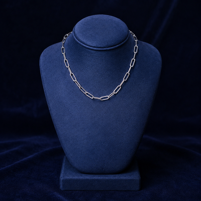 Elongated Oval Link Chain