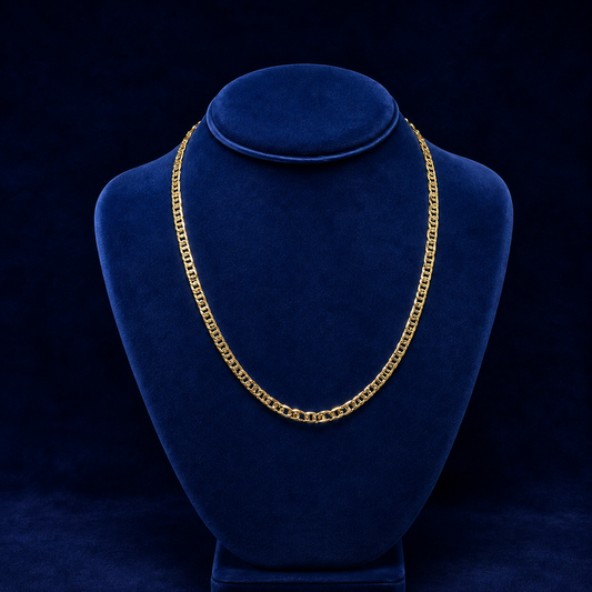 8mm Mariner Link Chain – Diamond-Cut Pattern By Shaped Jewelers