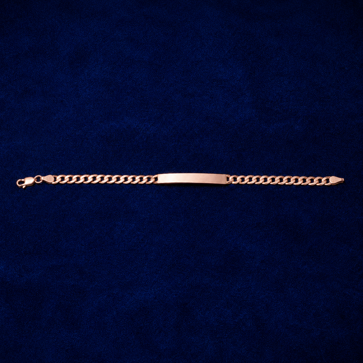 Slim Cuban Link ID Bracelet
