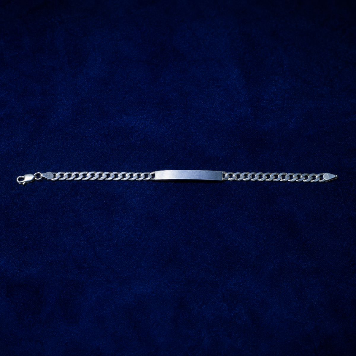 Slim Cuban Link ID Bracelet
