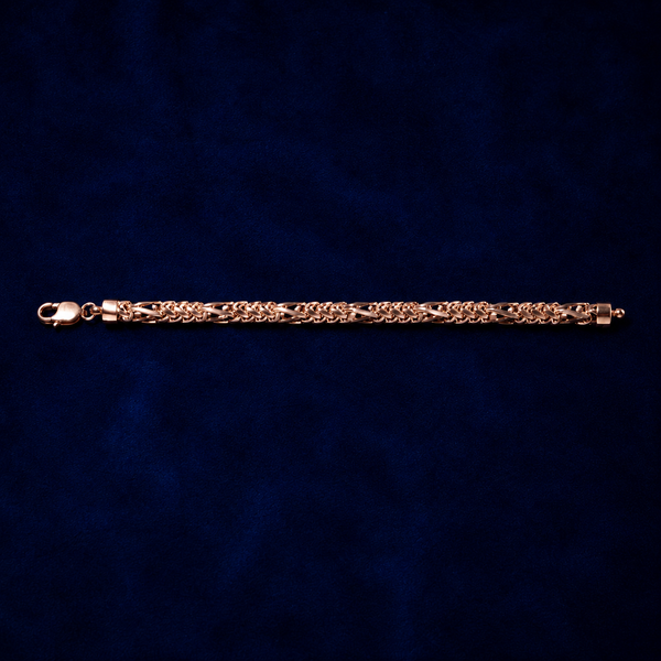 Figaro-Franco Mix Bracelet by Spade Jewelers