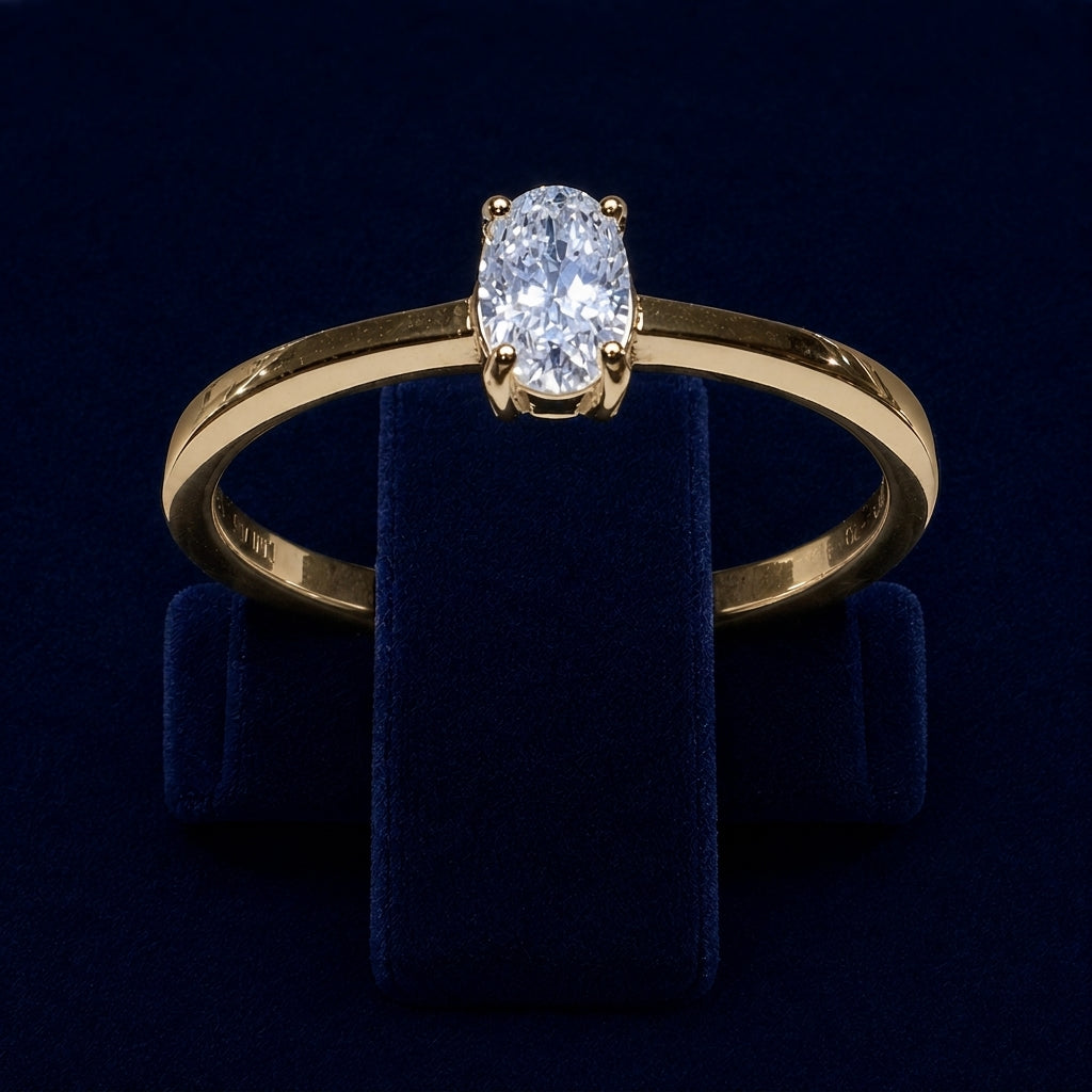 2 CT Elongated Cushion-Cut Moissanite Ring By Shaped Jewelers
