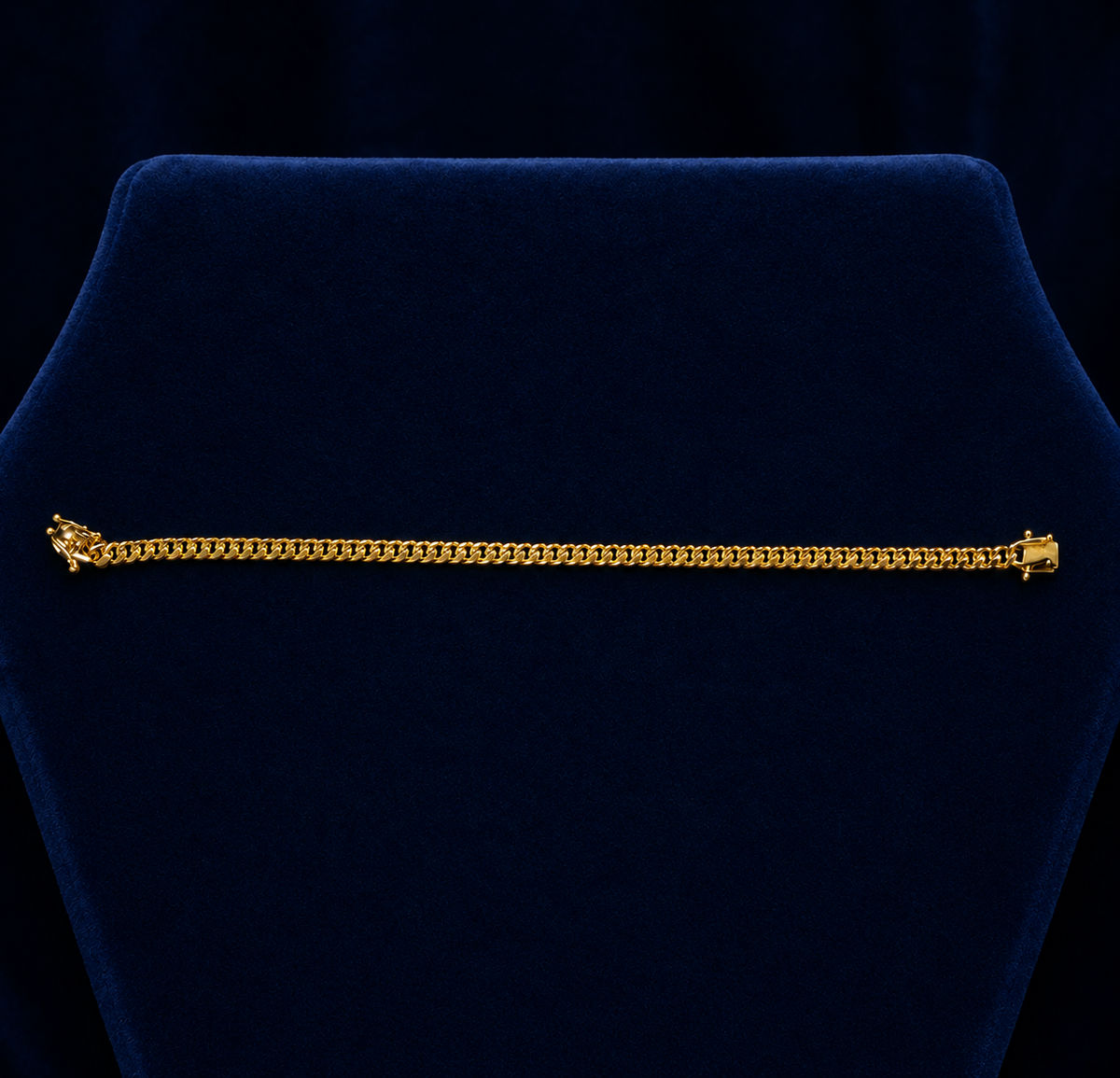 2mm Miami Cuban Bracelet By Shaped Jewelers