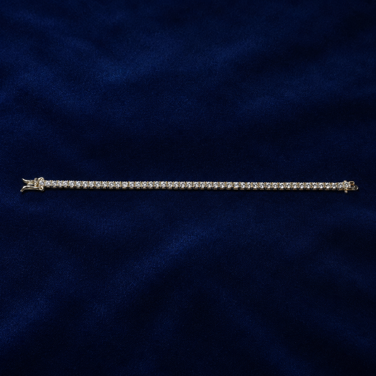 3mm VVS Moissanite Tennis Bracelet by Spade Jewelers