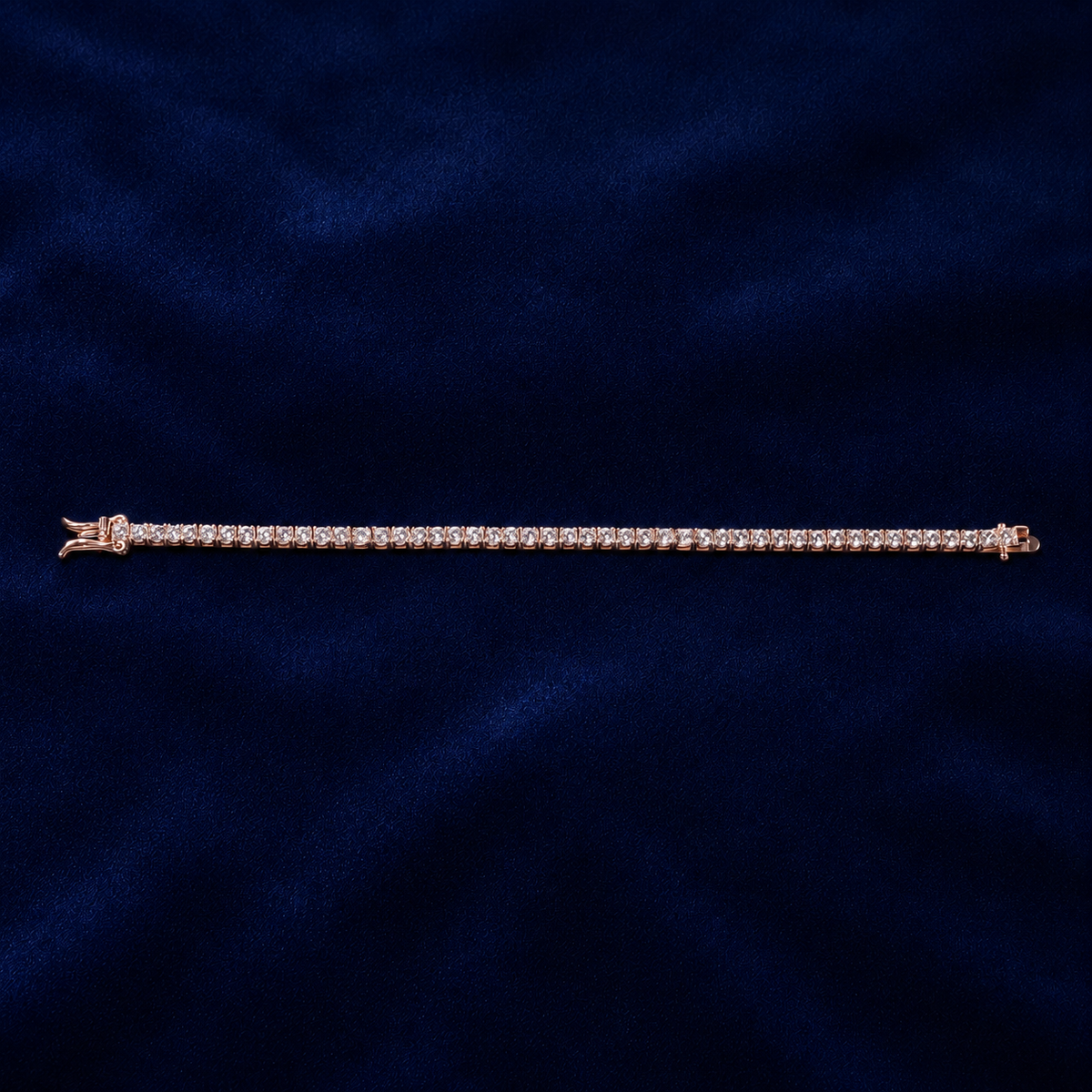 3mm VVS Moissanite Tennis Bracelet by Spade Jewelers