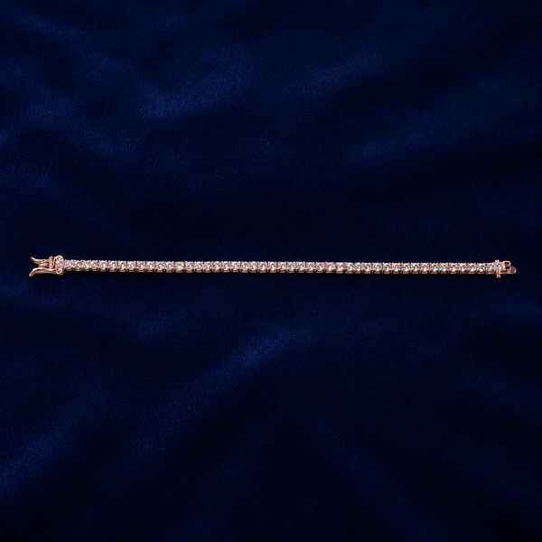 3mm VVS Moissanite Tennis Bracelet by Spade Jewelers