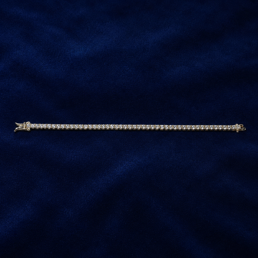 3mm VVS Moissanite Tennis Bracelet by Spade Jewelers