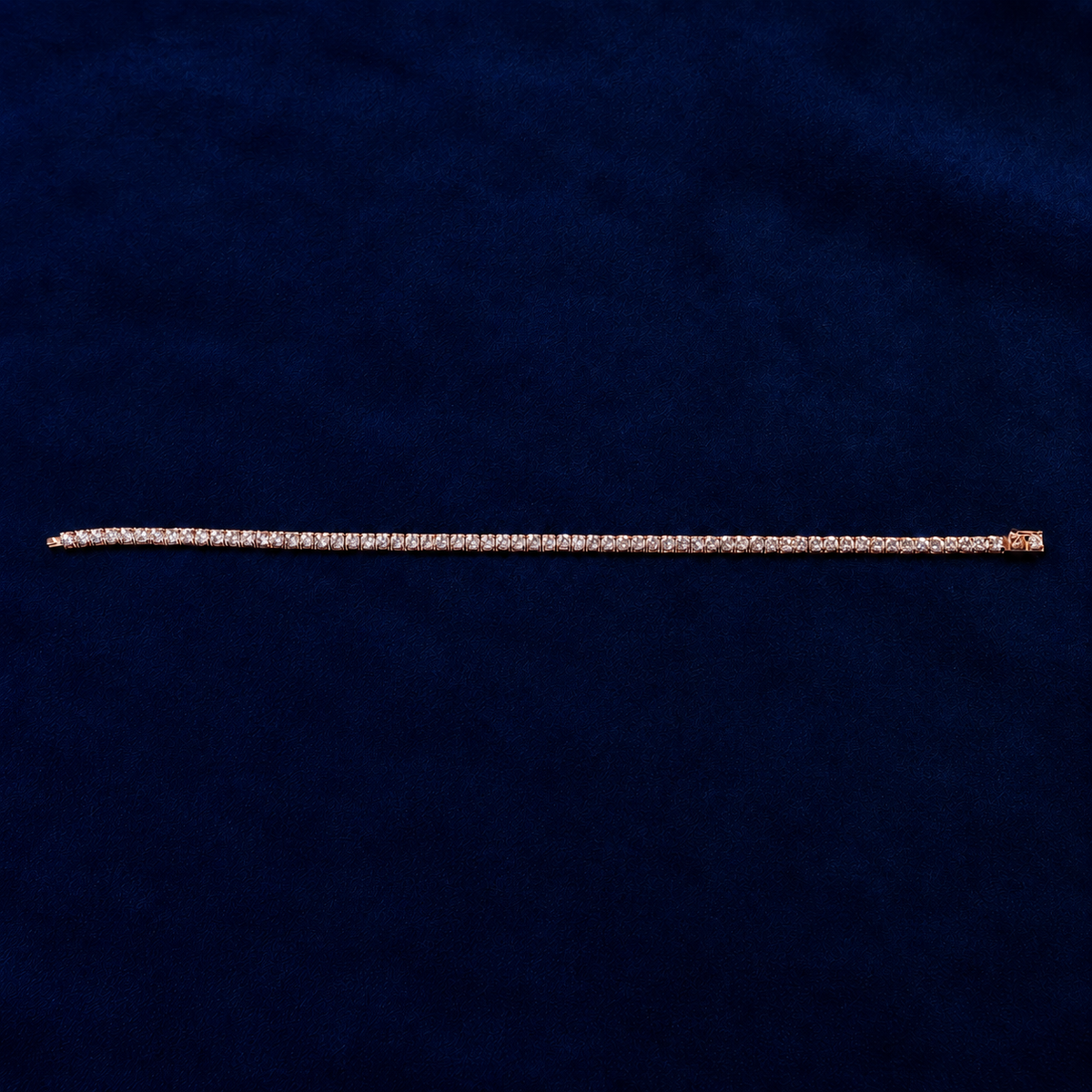 3mm White Tennis Bracelet by Spade Jewelers