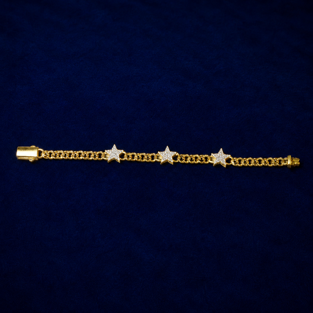Chino Link Three-Star Bracelet