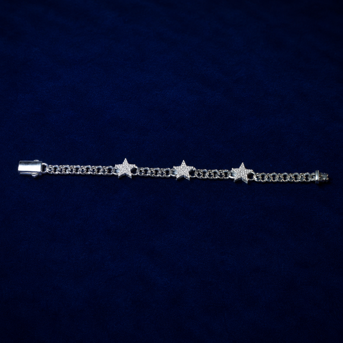 Chino Link Three-Star Bracelet