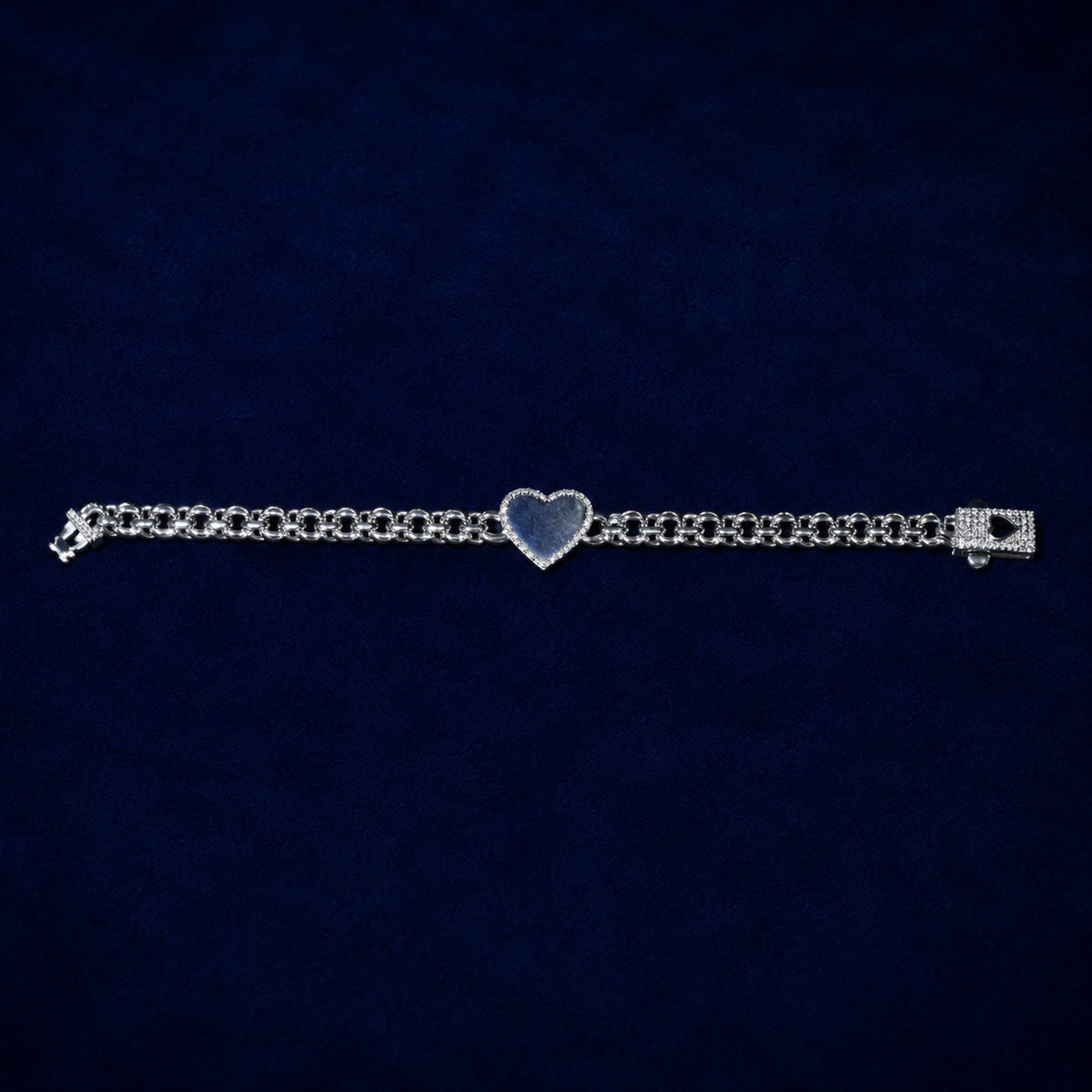 Chino Link Heart Bracelet by Spade Jewelers