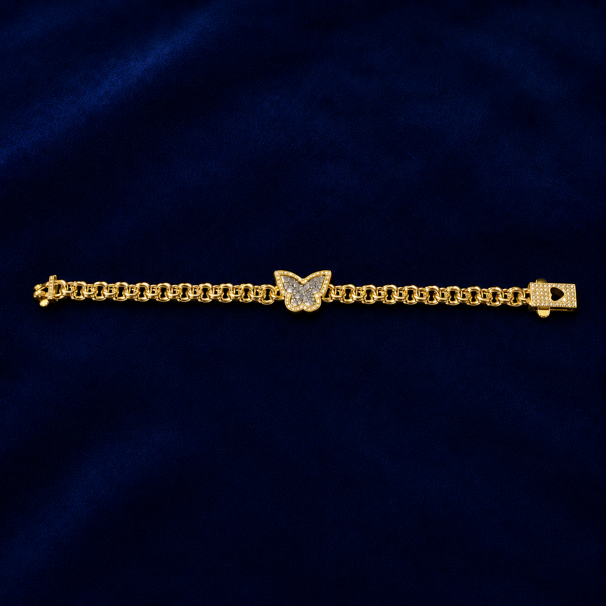 Chino Link Butterfly Bracelet by Spade Jewelers