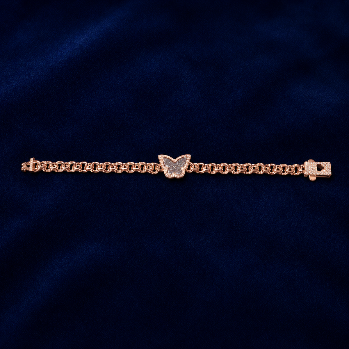 Chino Link Butterfly Bracelet by Spade Jewelers