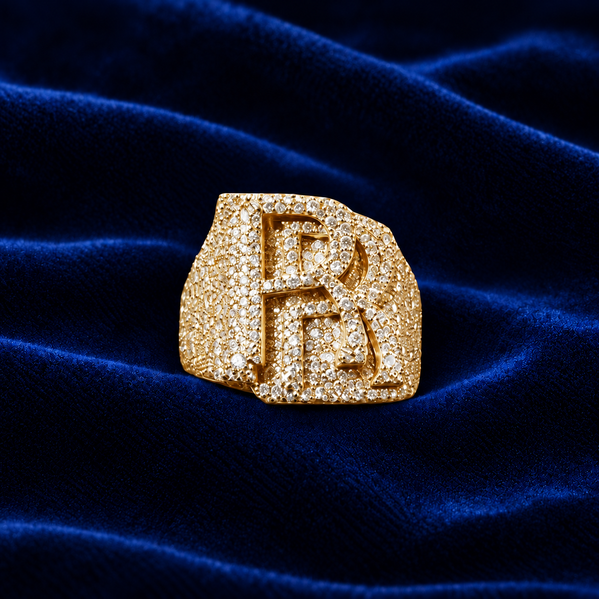 Double R Monogram Ring by Spade Jewelers
