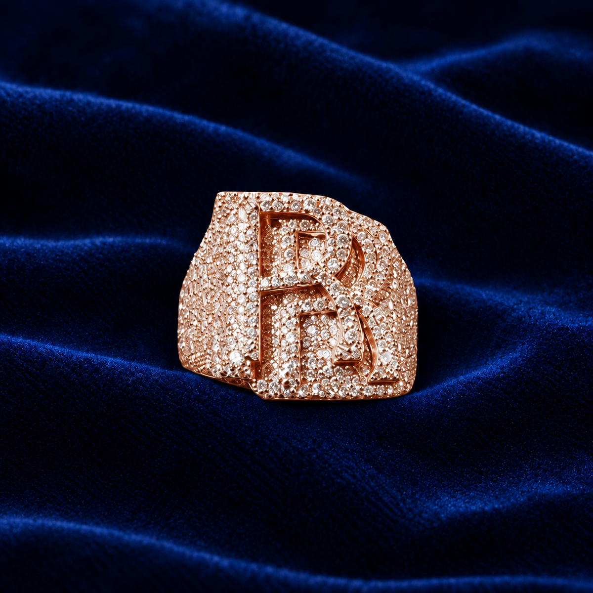 Double R Monogram Ring by Spade Jewelers