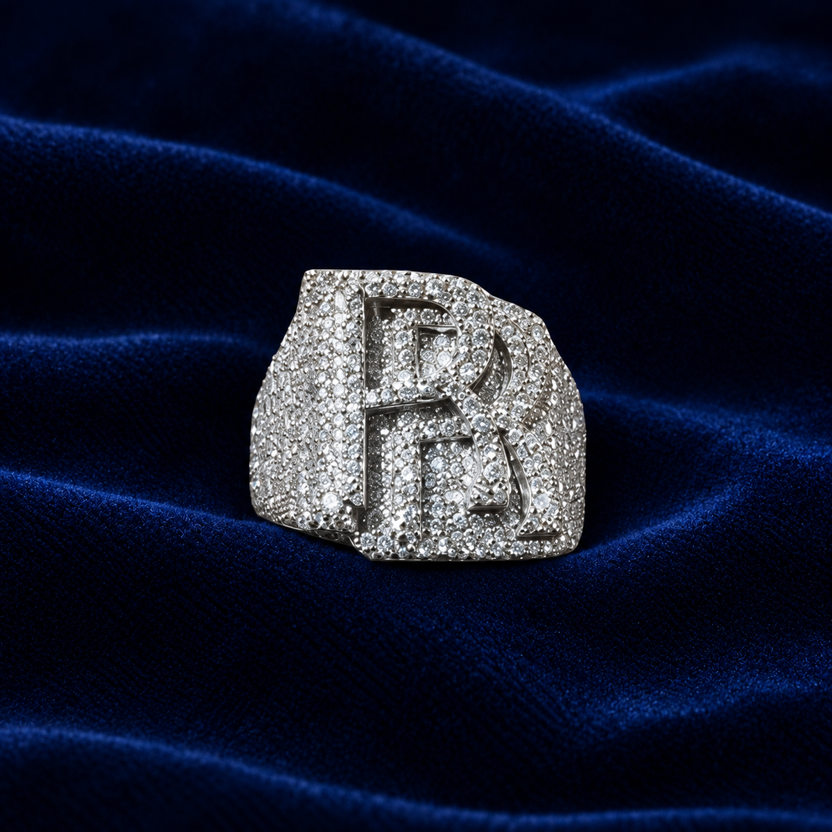 Double R Monogram Ring by Spade Jewelers