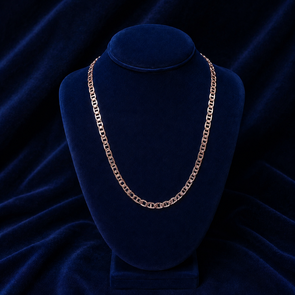 5mm Mariner Link Chain – Diamond-Cut Design Type 2 by Spade Jewelers