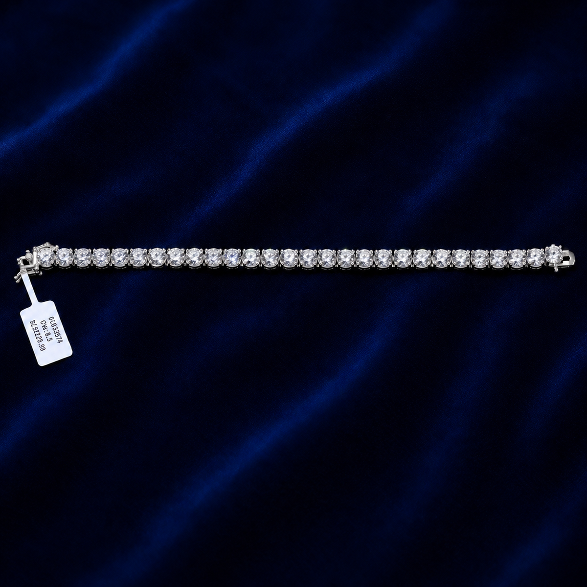 5mm White Tennis Bracelet by Spade Jewelers