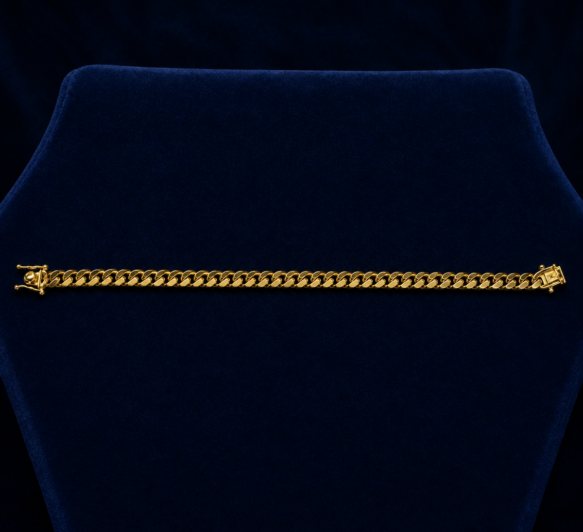 3mm Miami Cuban Bracelet By Shaped Jewelers