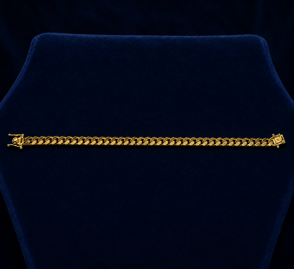 3mm Miami Cuban Bracelet By Shaped Jewelers