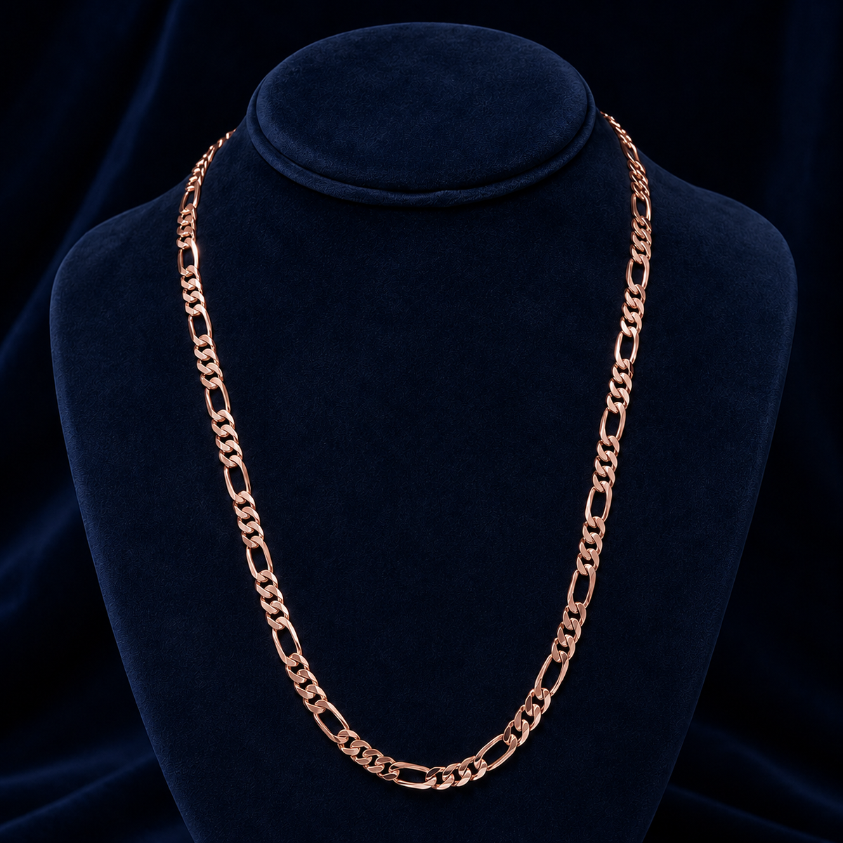 10mm Figaro Chain By Shaped Jewelers