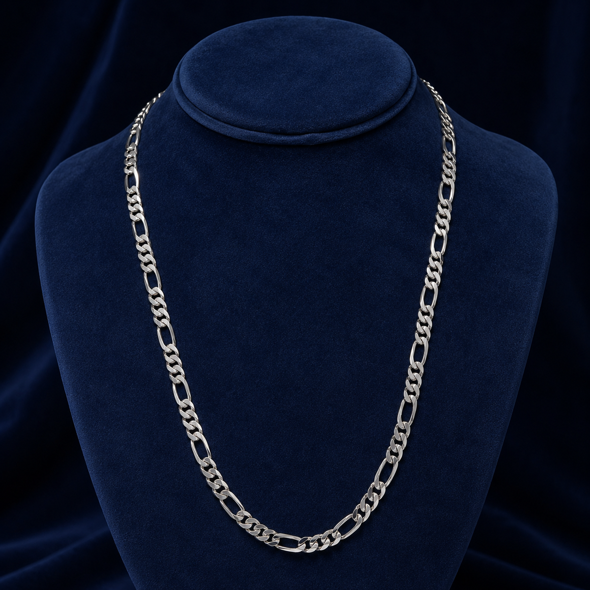 10mm Figaro Chain By Shaped Jewelers