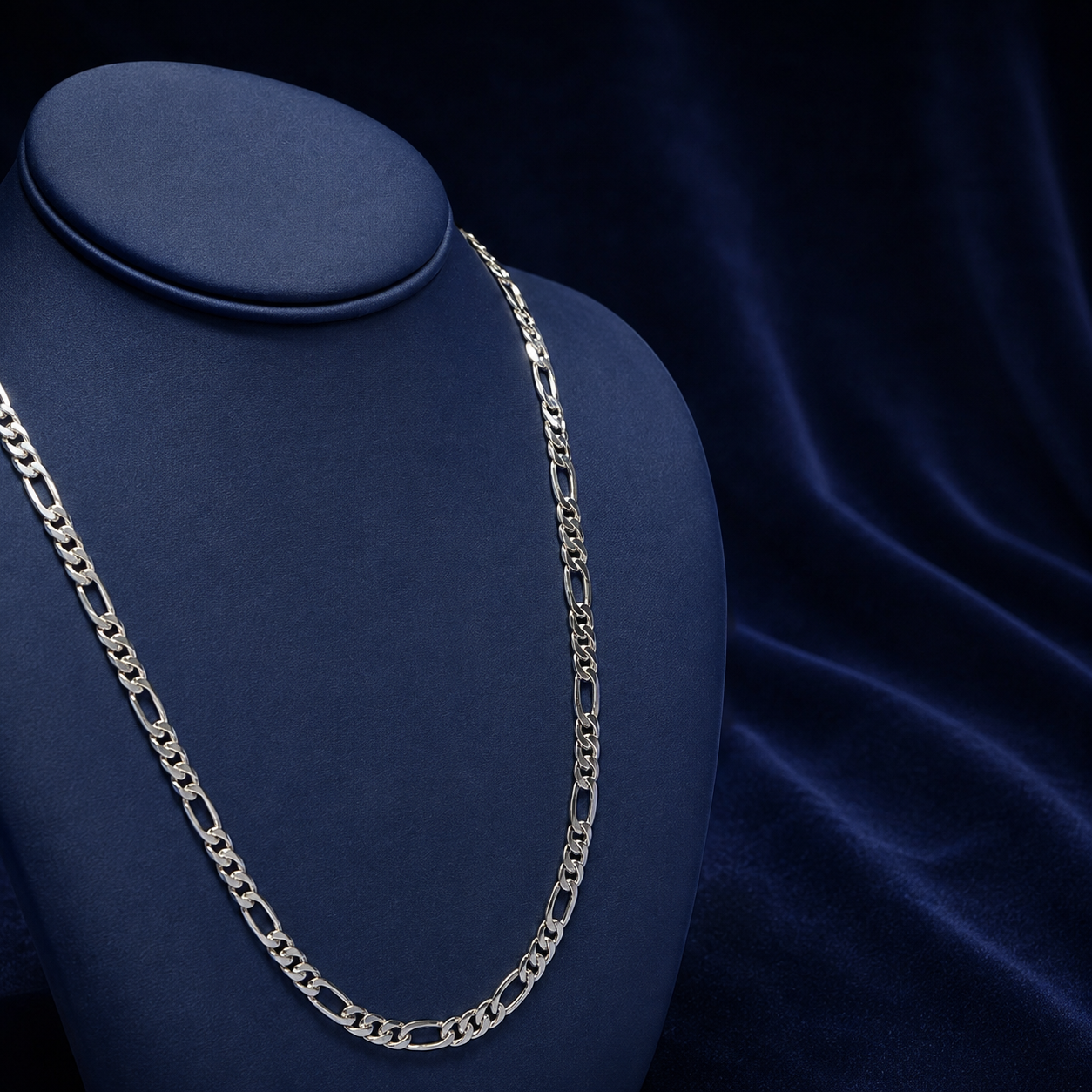 10mm Figaro Chain By Shaped Jewelers