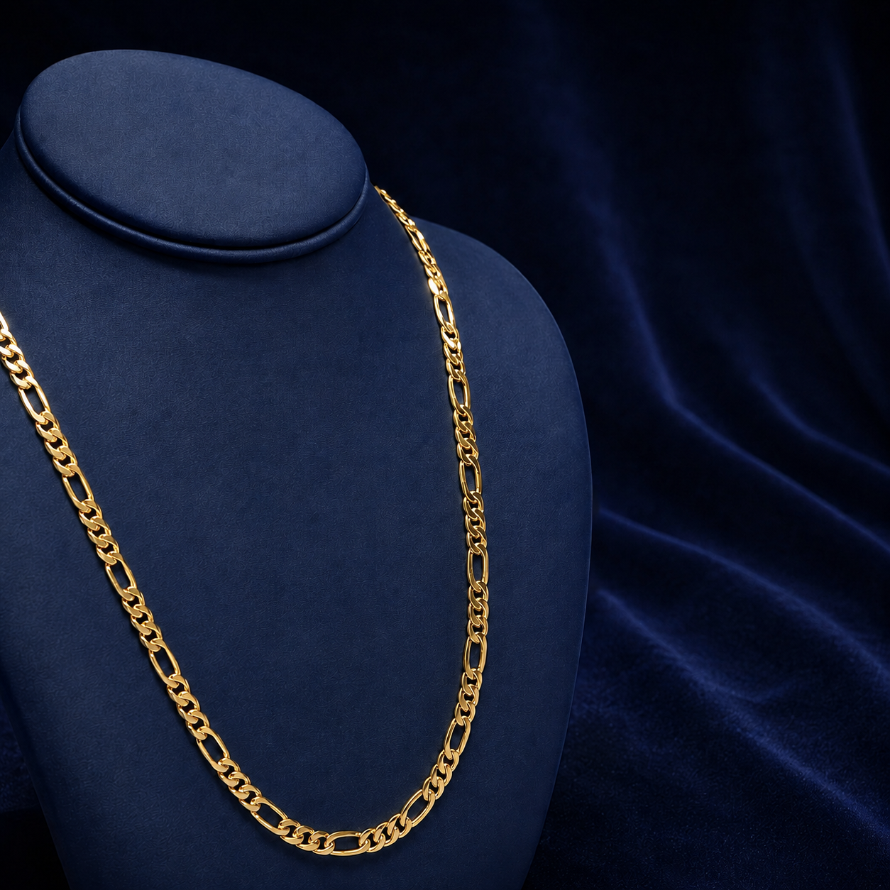 10mm Figaro Chain By Shaped Jewelers
