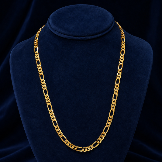 10mm Figaro Chain By Shaped Jewelers