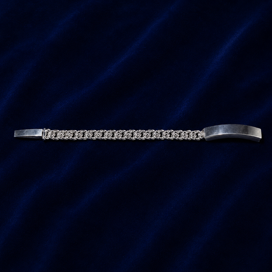 Solid Chino Link ID Bracelet by Spade Jewelers