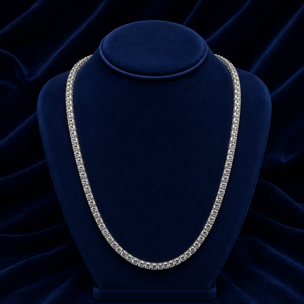 VVS Moissanite Tennis Chain