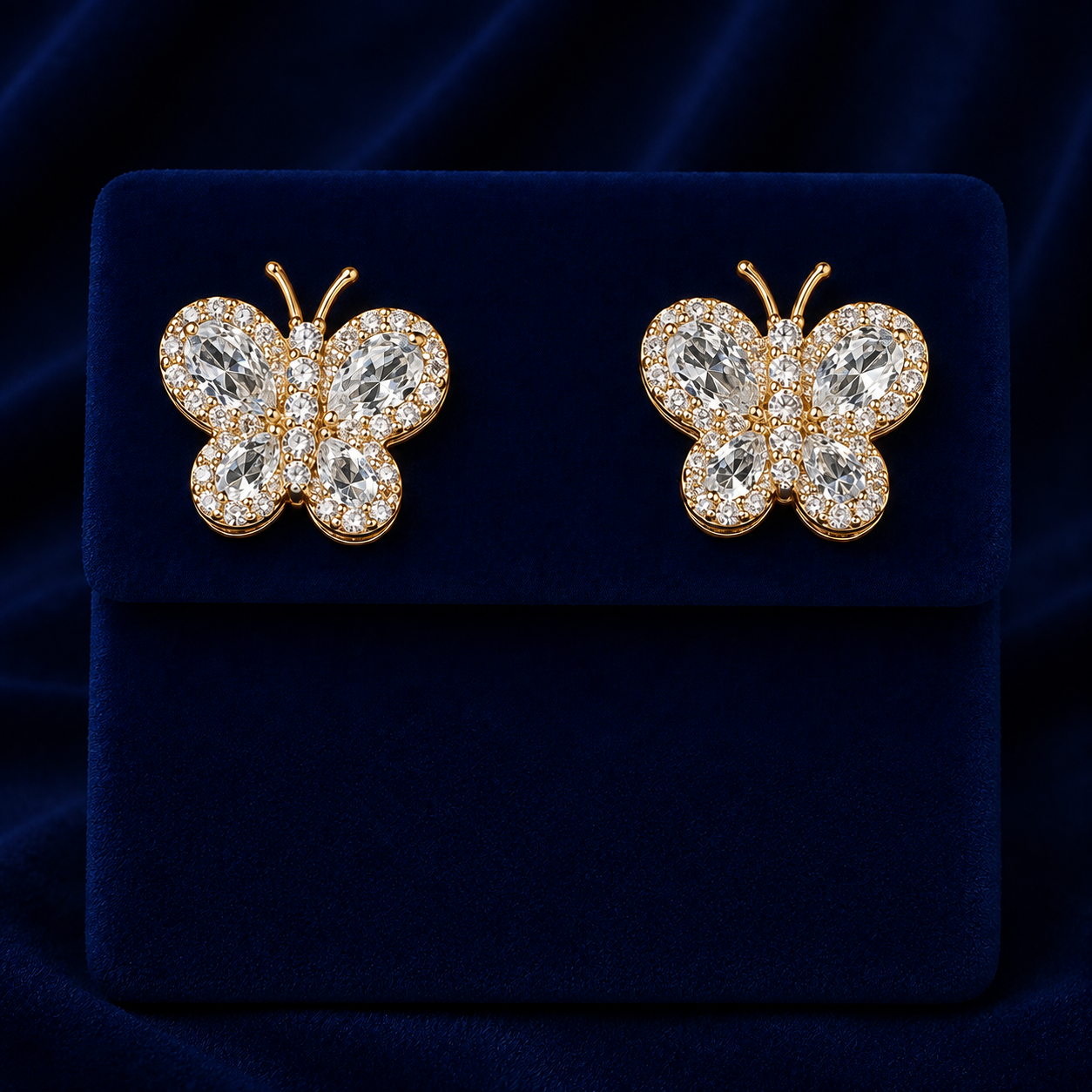 Butterfly Stud Earrings By Shaped Jewelers
